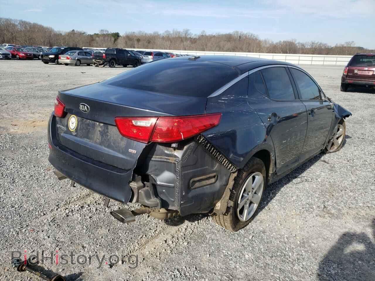 2015 KIA OPTIMA - VIN: KNAGM4A76F5607888 - Фото 4