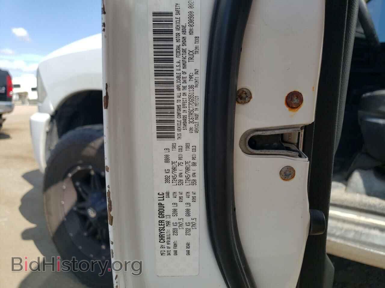 2013 DODGE RAM 2500 - VIN: 3C6TR5CT7DG551136 - Фото 12