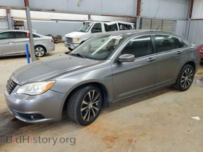 2013 Chrysler 200 Touring, gray — VIN 1C3CCBBB6DN600744, Copart