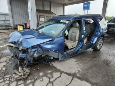 2018 Ford EXPLORER XLT, синий — VIN 1FM5K8D83JGA83040, Copart