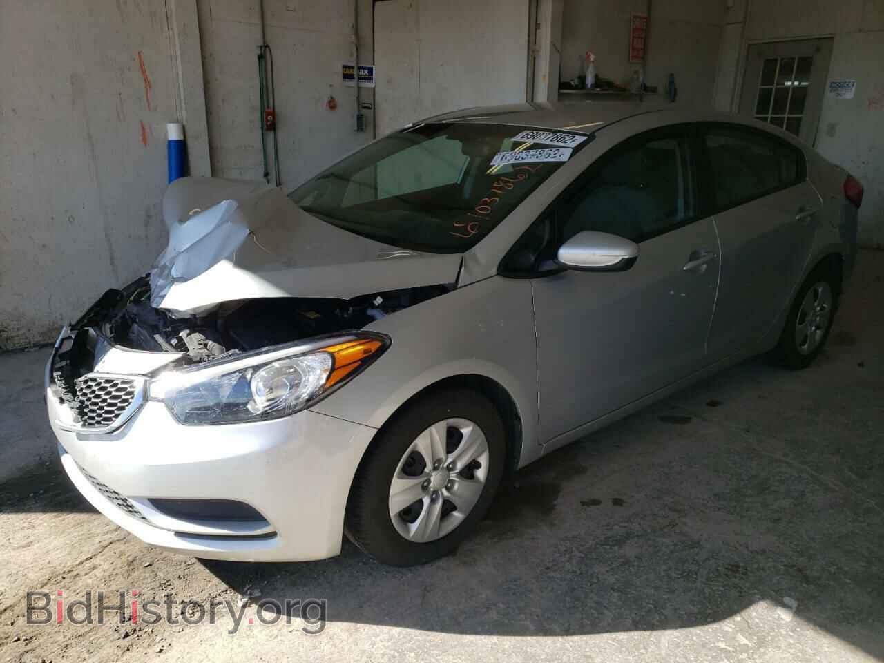 Photo KNAFK4A64G5441252 - KIA FORTE 2016