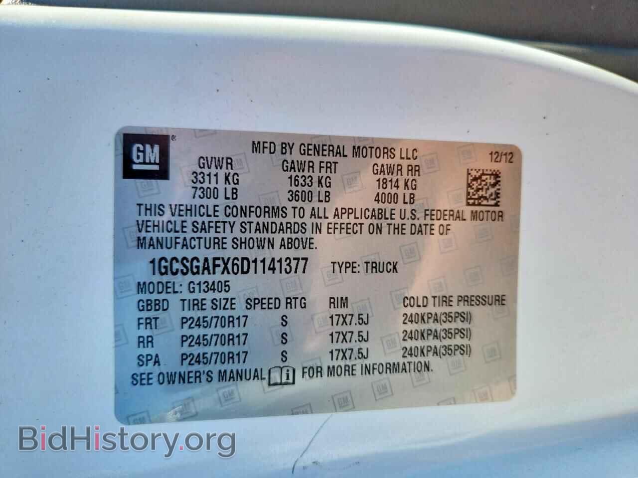 2013 CHEVROLET EXPRESS - VIN: 1GCSGAFX6D1141377 - Photo 13