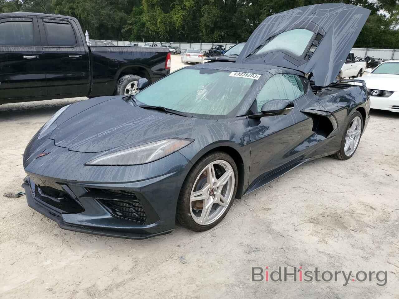 Photo 1G1Y72D46L5118755 - CHEVROLET CORVETTE 2020