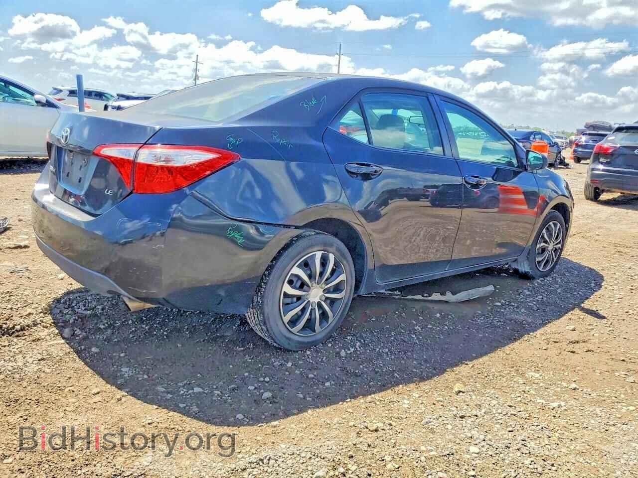 2014 TOYOTA COROLLA - VIN: 5YFBURHEXEP093088 - Фото 3