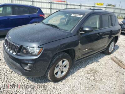 2015 Jeep COMPASS Sport, blue — VIN 1C4NJCBA7FD219386, Copart