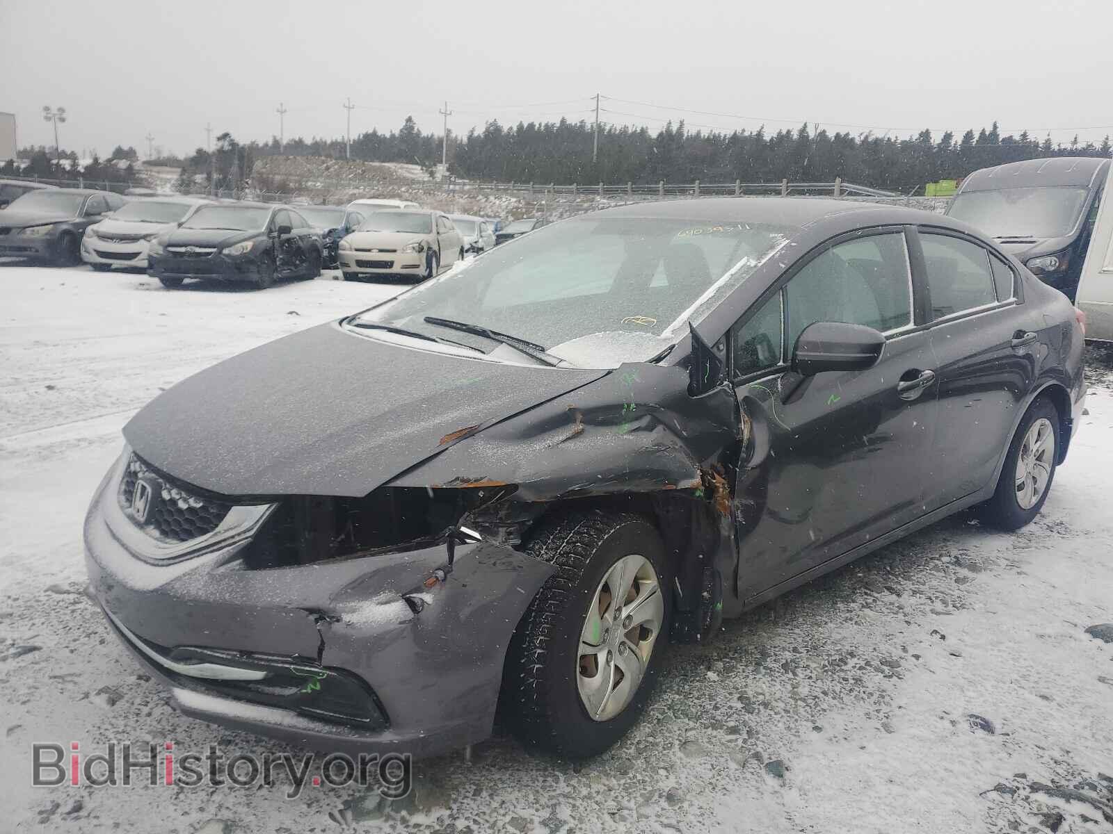 2015 HONDA CIVIC - VIN: 2HGFB2E49FH014108 - Фото 2