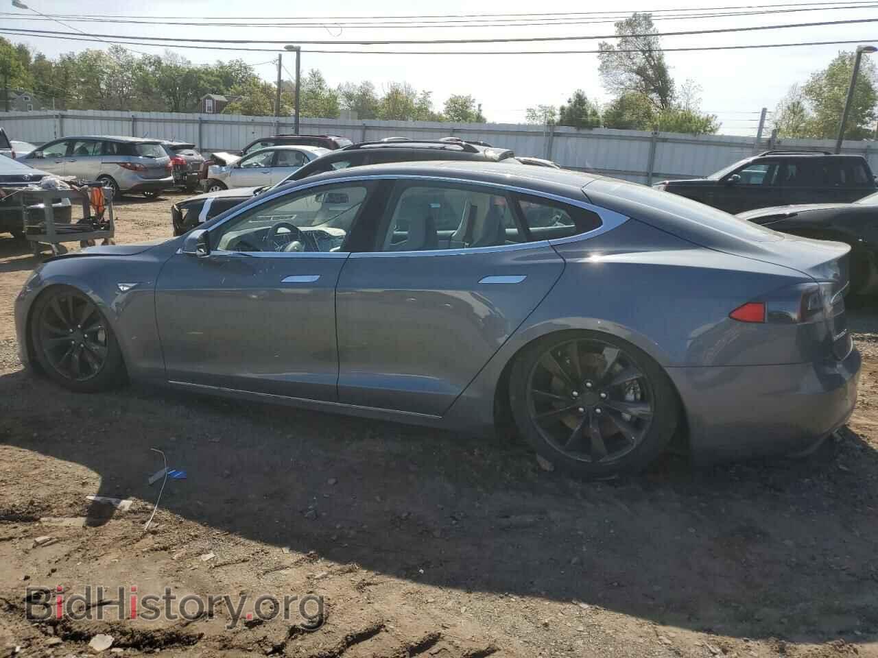 2014 TESLA MODEL S - VIN: 5YJSA1S11EFP33121 - Фото 2