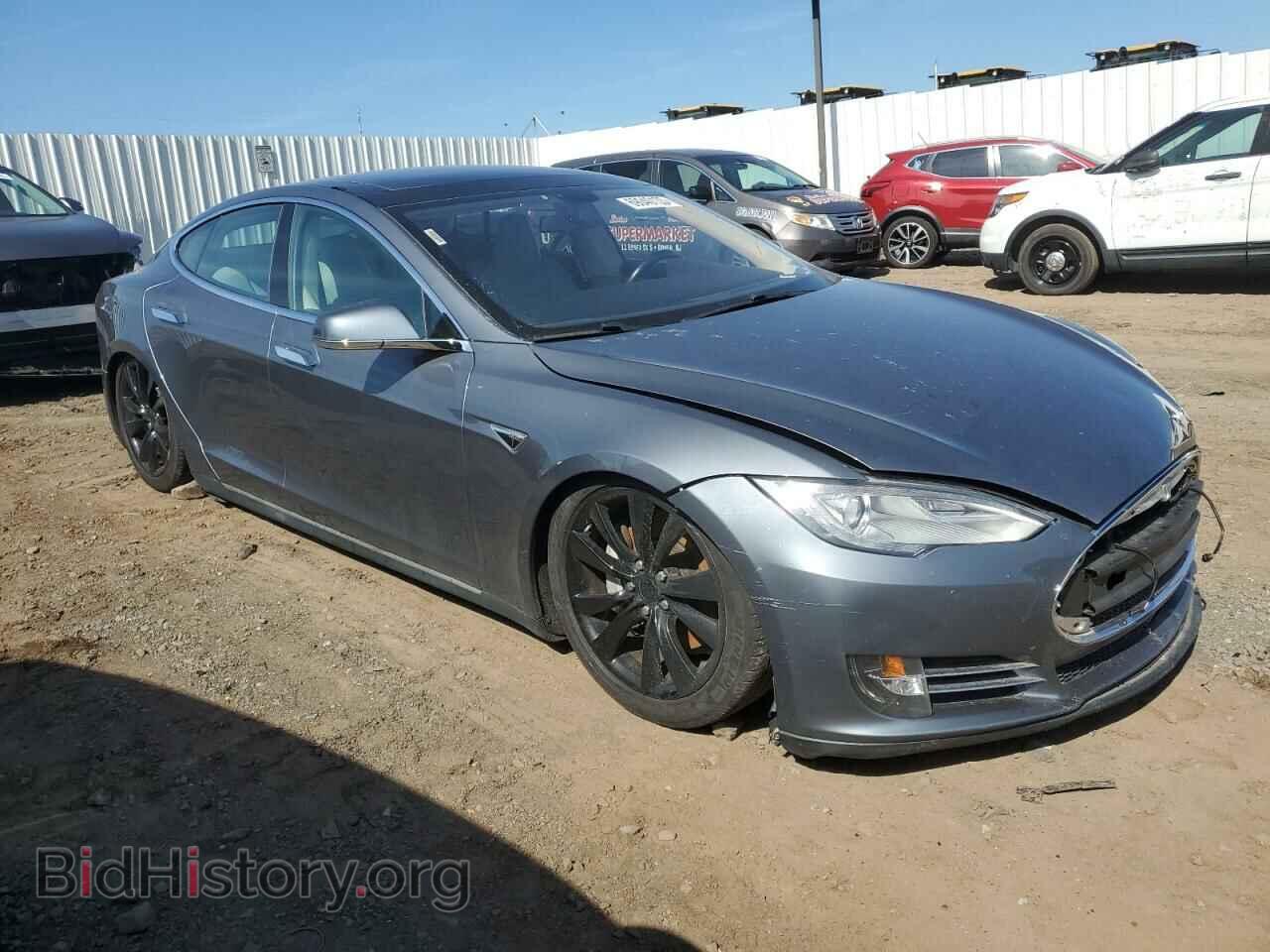 2014 TESLA MODEL S - VIN: 5YJSA1S11EFP33121 - Фото 4