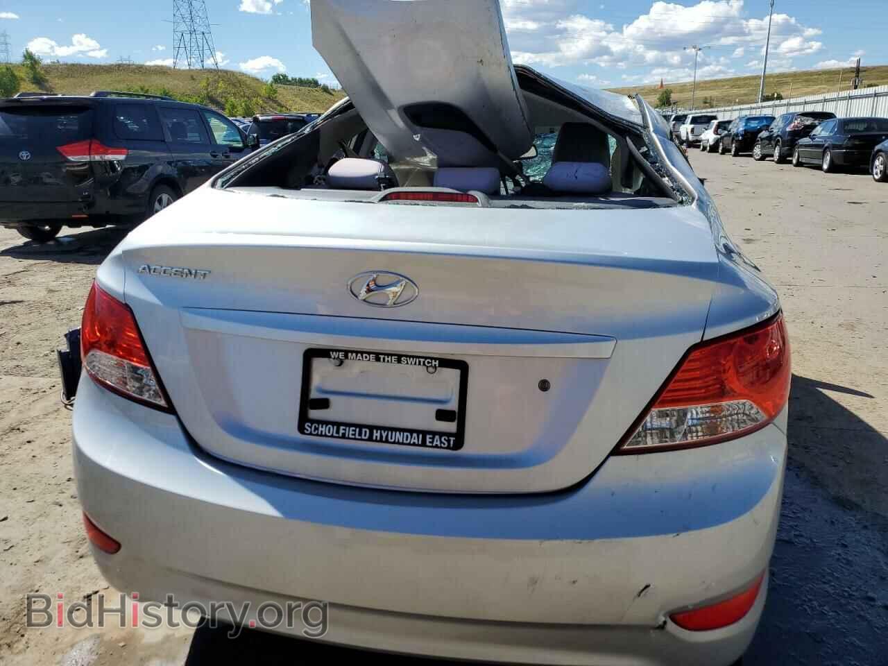 2013 HYUNDAI ACCENT - VIN: KMHCT4AE1DU354125 - Фото 6