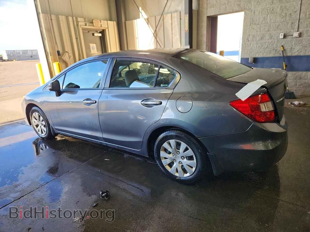 2012 HONDA CIVIC - VIN: 19XFB2F57CE001418 - Фото 2