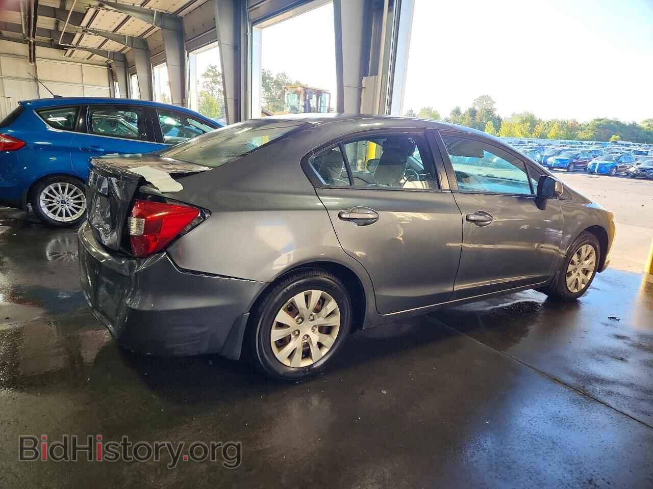 2012 HONDA CIVIC - VIN: 19XFB2F57CE001418 - Фото 3