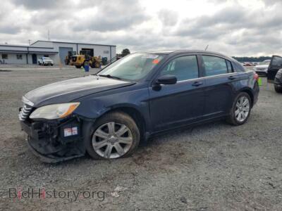 2012 Chrysler 200 TOURING, синий — VIN 1C3CCBBB4CN180948, Copart