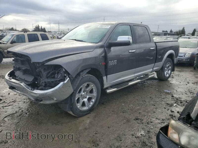 2018 RAM 1500 1500 Laram (VIN 1C6RR7VM0JS309689) — photo 1 of 12, Copart, damage: front end