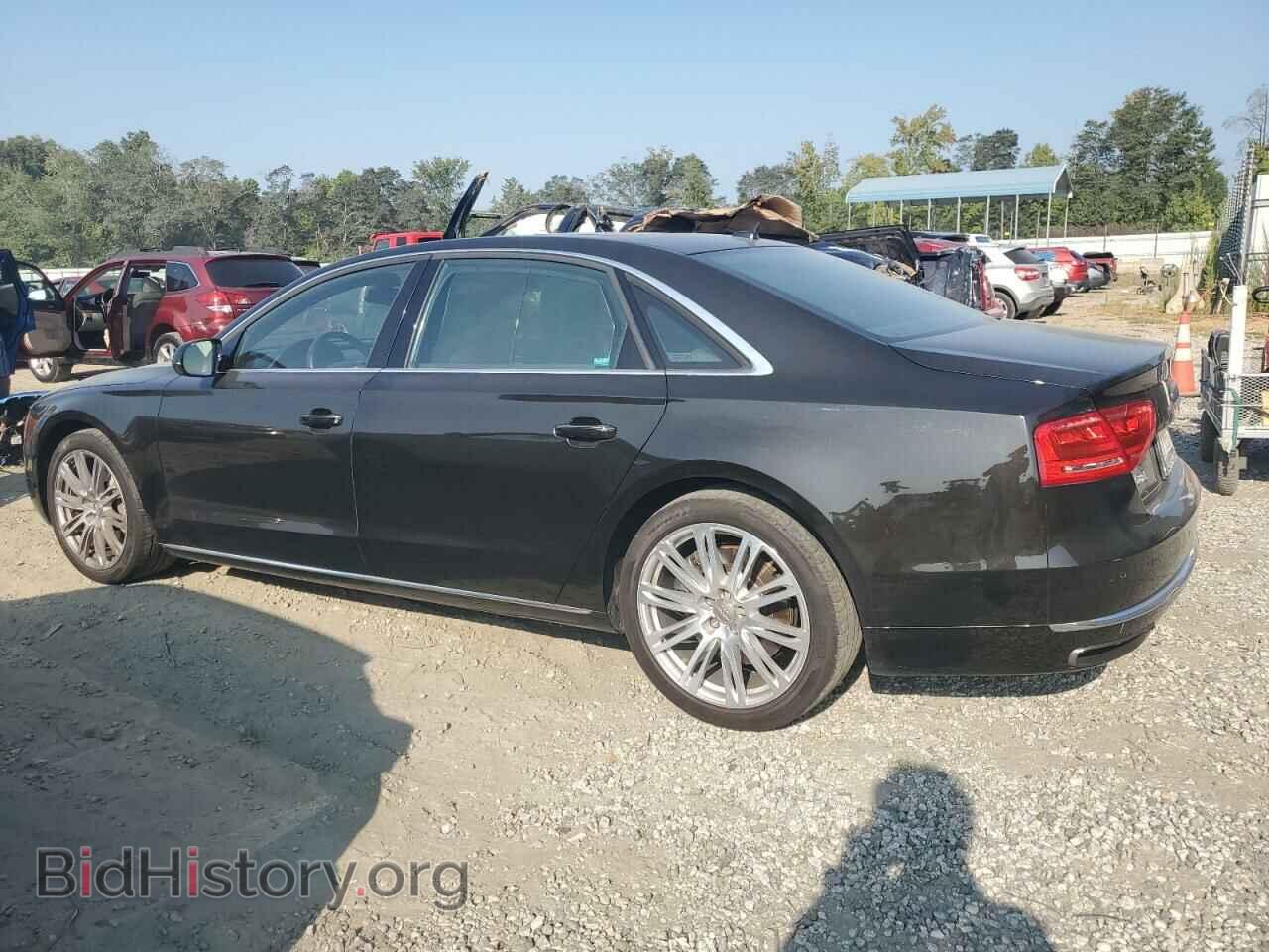 2013 AUDI A8 - VIN: WAUR2AFD2DN016661 - Фото 2