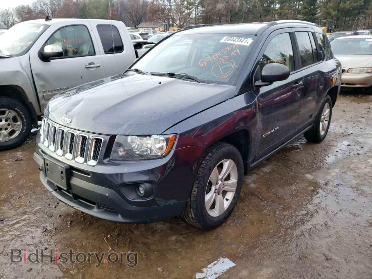 2014 JEEP COMPASS - VIN: 1C4NJDBB3ED593247 - Фото 2
