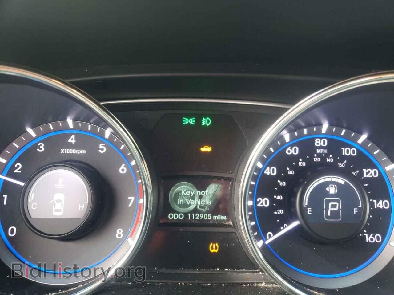 2012 HYUNDAI SONATA - VIN: 5NPEC4AC9CH364437 - Фото 9