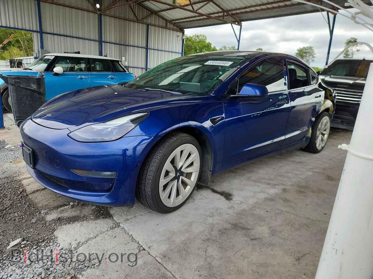 Photo 5YJ3E1EAXNF190890 - TESLA MODEL 3 2022
