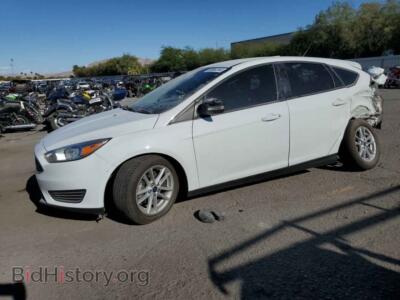 2017 Ford FOCUS SE, white — VIN 1FADP3K20HL319475, Copart