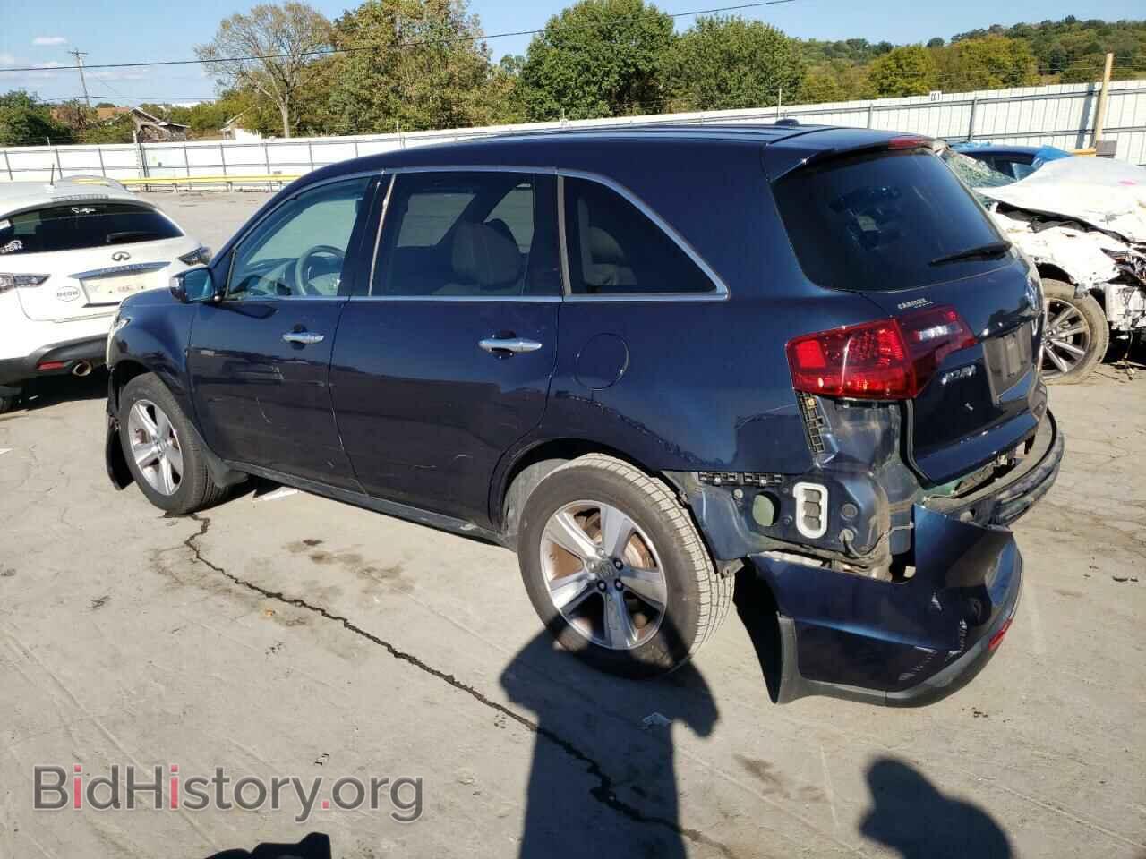 2012 ACURA MDX - VIN: 2HNYD2H2XCH540698 - Фото 2