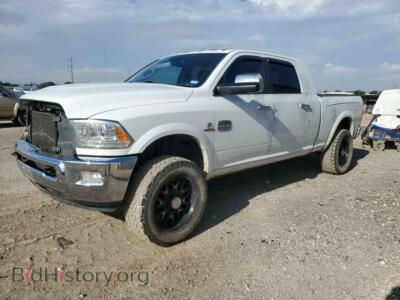 2015 RAM 2500 Longhorn, white — VIN 3C6UR5PL5FG673088, Copart