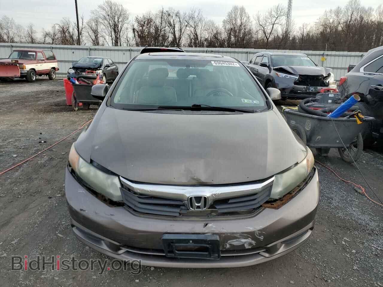 2012 HONDA CIVIC - VIN: 2HGFB2F96CH505614 - Фото 5