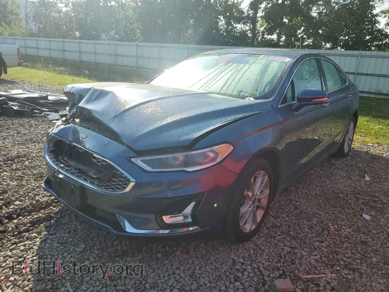 Фотография 3FA6P0SU9KR192484 - FORD FUSION 2019