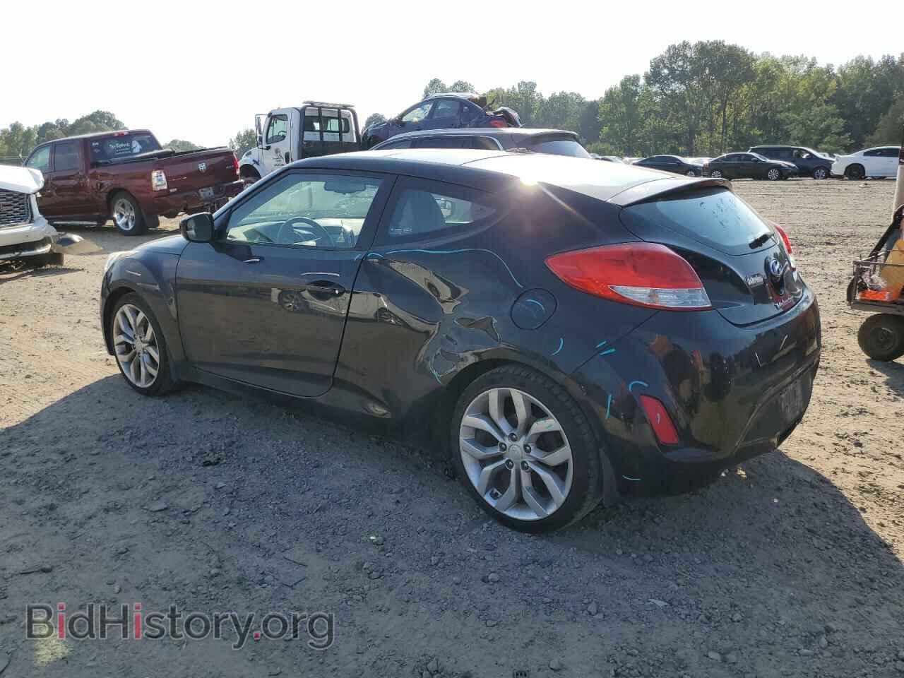2012 HYUNDAI VELOSTER - VIN: KMHTC6AD4CU078444 - Фото 2