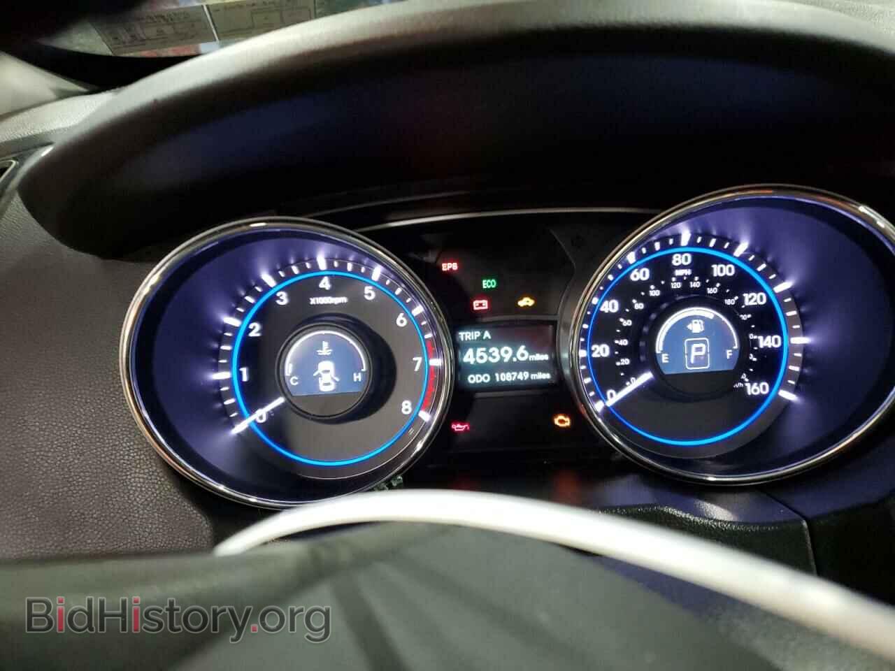 2013 HYUNDAI SONATA - VIN: 5NPEC4AC1DH611306 - Фото 9