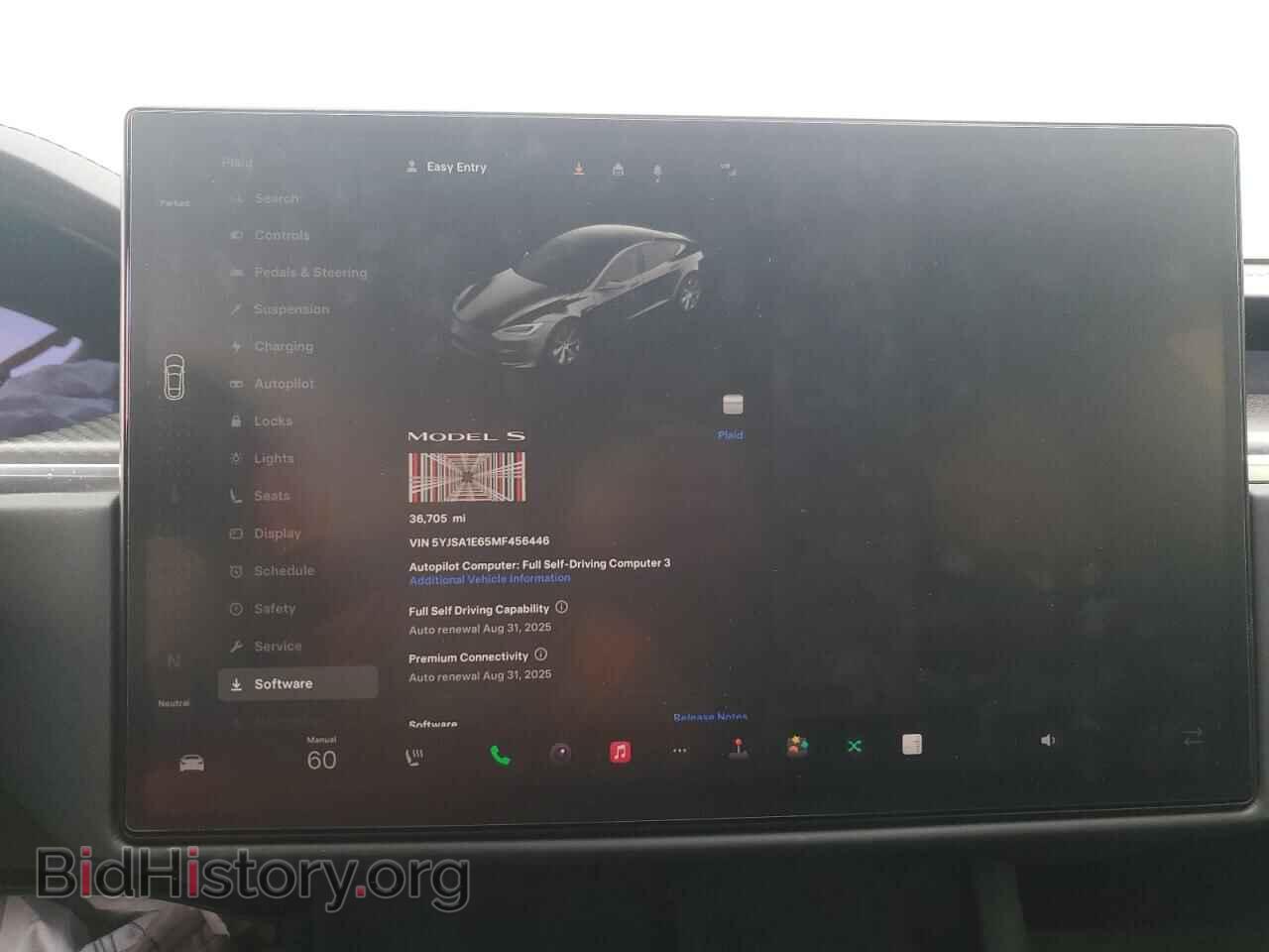 2021 TESLA MODEL S - VIN: 5YJSA1E65MF456446 - Photo 9
