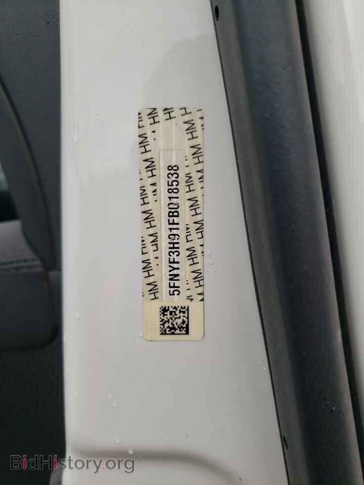 2015 HONDA PILOT - VIN: 5FNYF3H91FB018538 - Фото 10