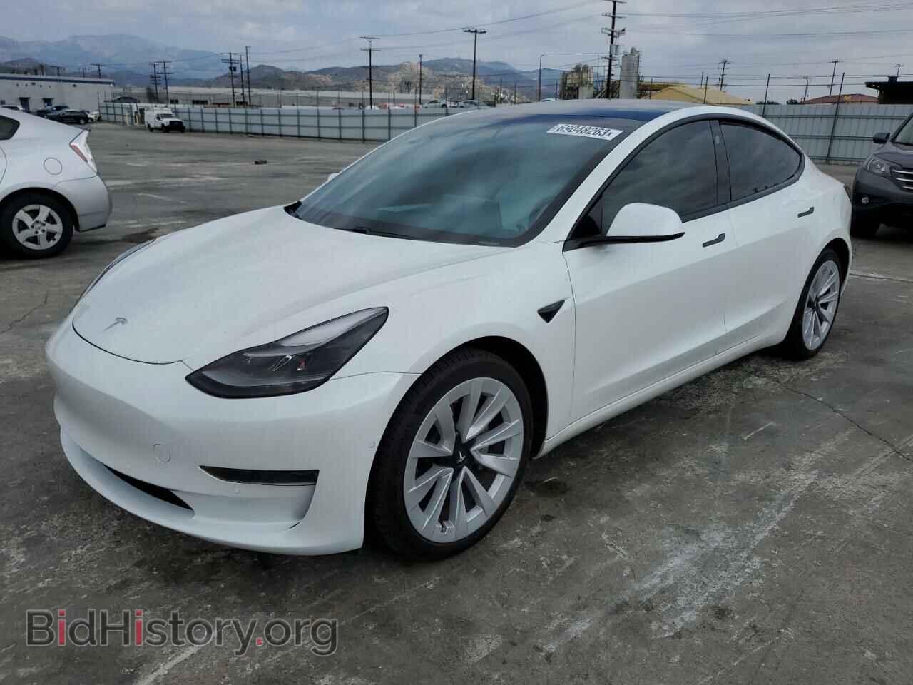 Фотография 5YJ3E1EA2MF065221 - TESLA MODEL 3 2021