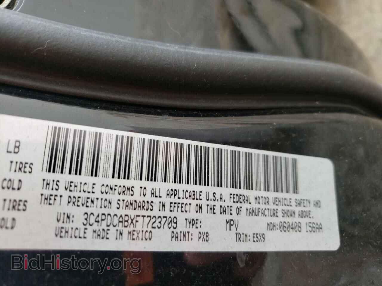 2015 DODGE JOURNEY - VIN: 3C4PDCABXFT723709 - Фото 10