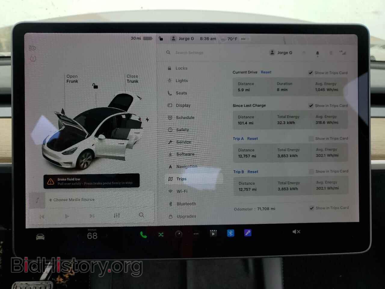 2021 TESLA MODEL Y - VIN: 5YJYGDEE6MF285286 - Фото 9