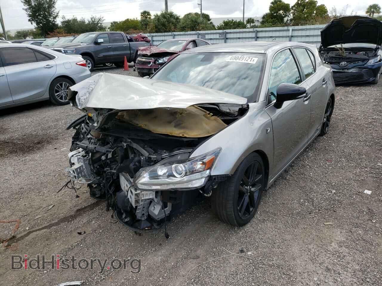 2016 LEXUS CT 200 - VIN: JTHKD5BH9G2264134 - Фото 2
