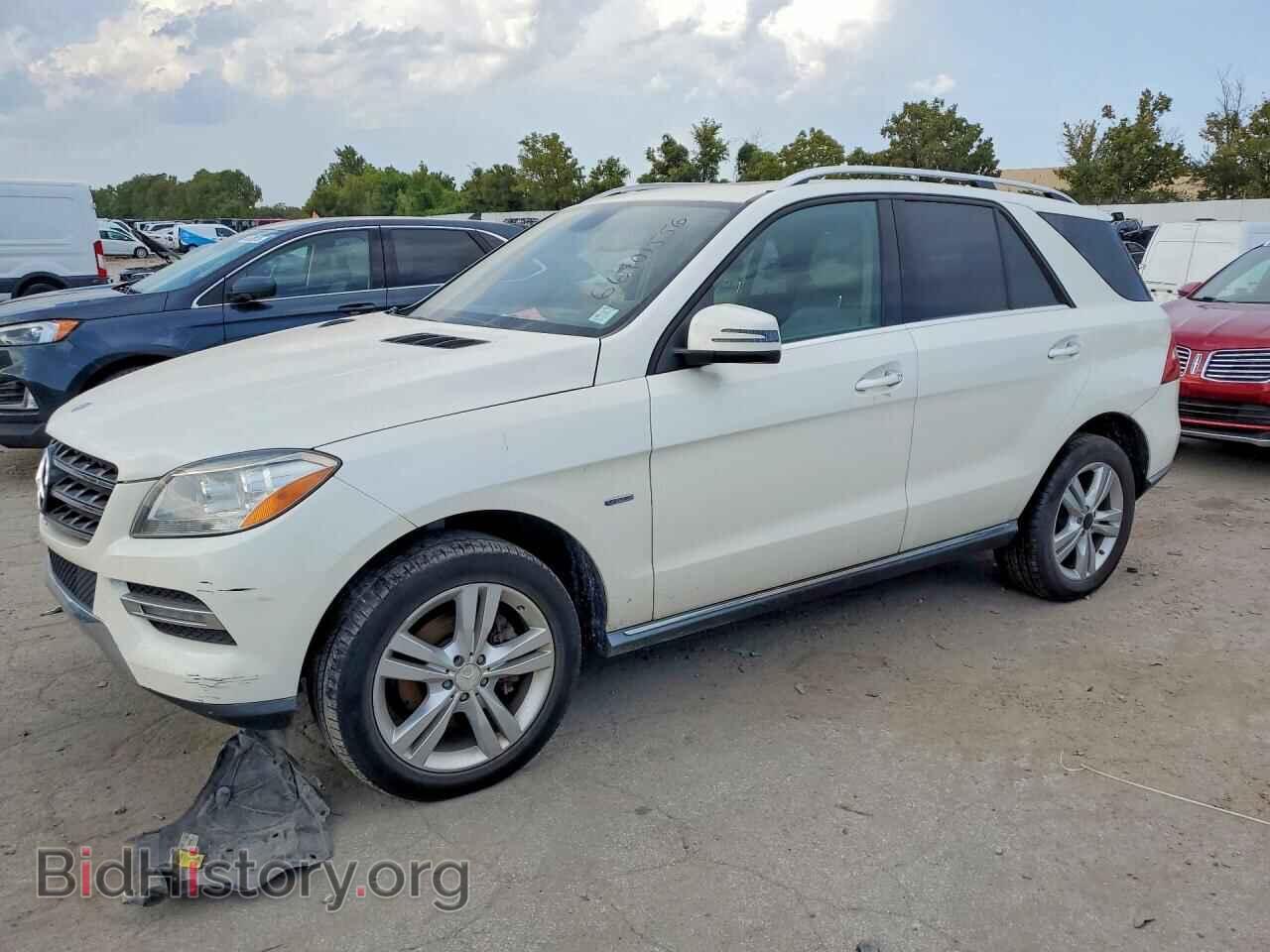 Photo 4JGDA2EB3CA012125 - MERCEDES-BENZ M-CLASS 2012