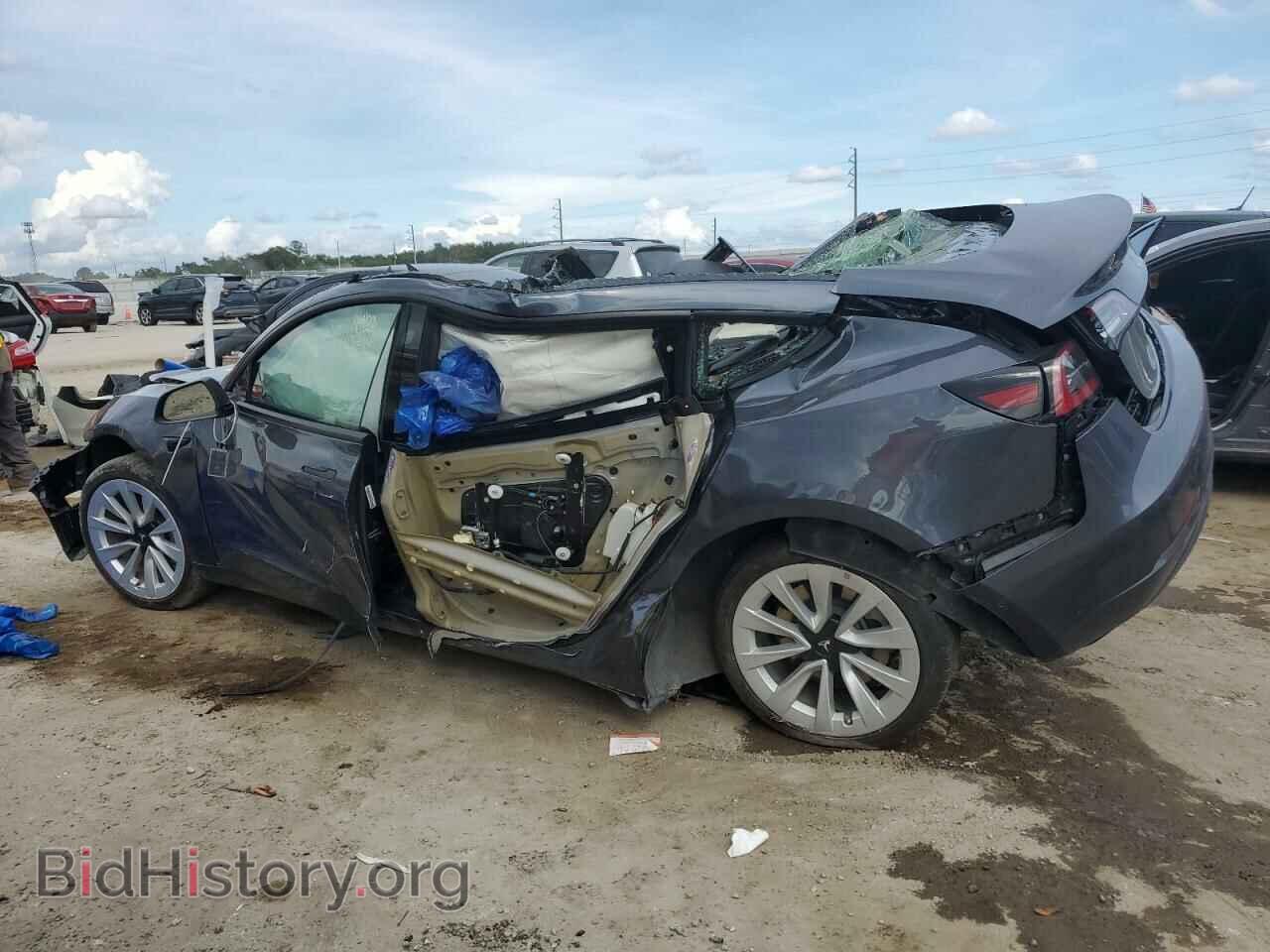 2022 TESLA MODEL 3 - VIN: 5YJ3E1EB5NF192538 - Фото 2