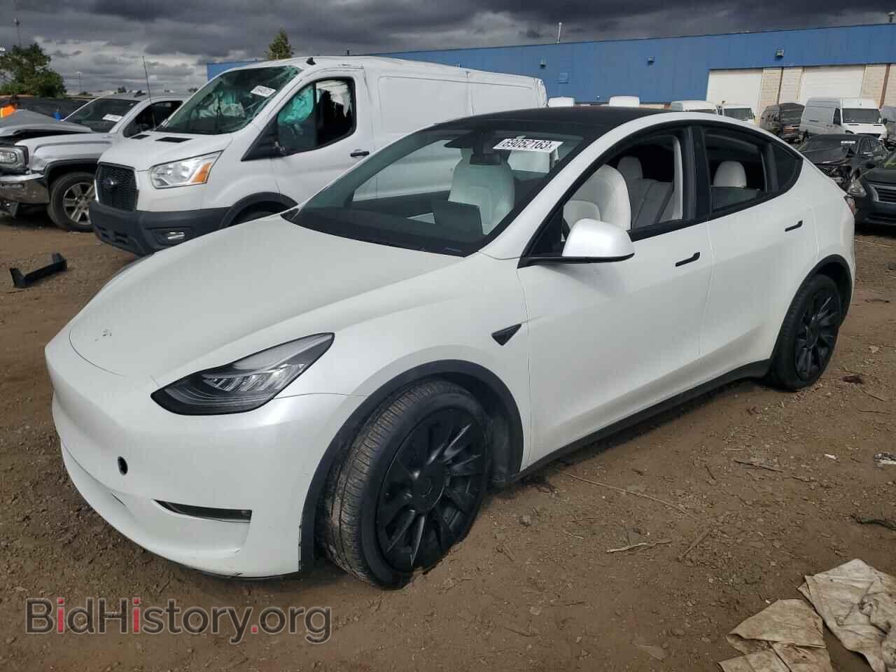 Photo 5YJYGDEE8MF201310 - TESLA MODEL Y 2021