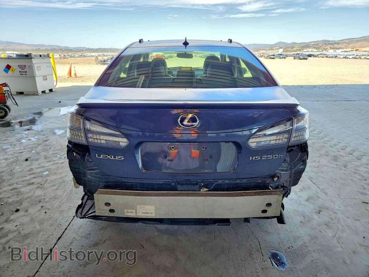2010 LEXUS HS - VIN: JTHBB1BA6A2005304 - Фото 6