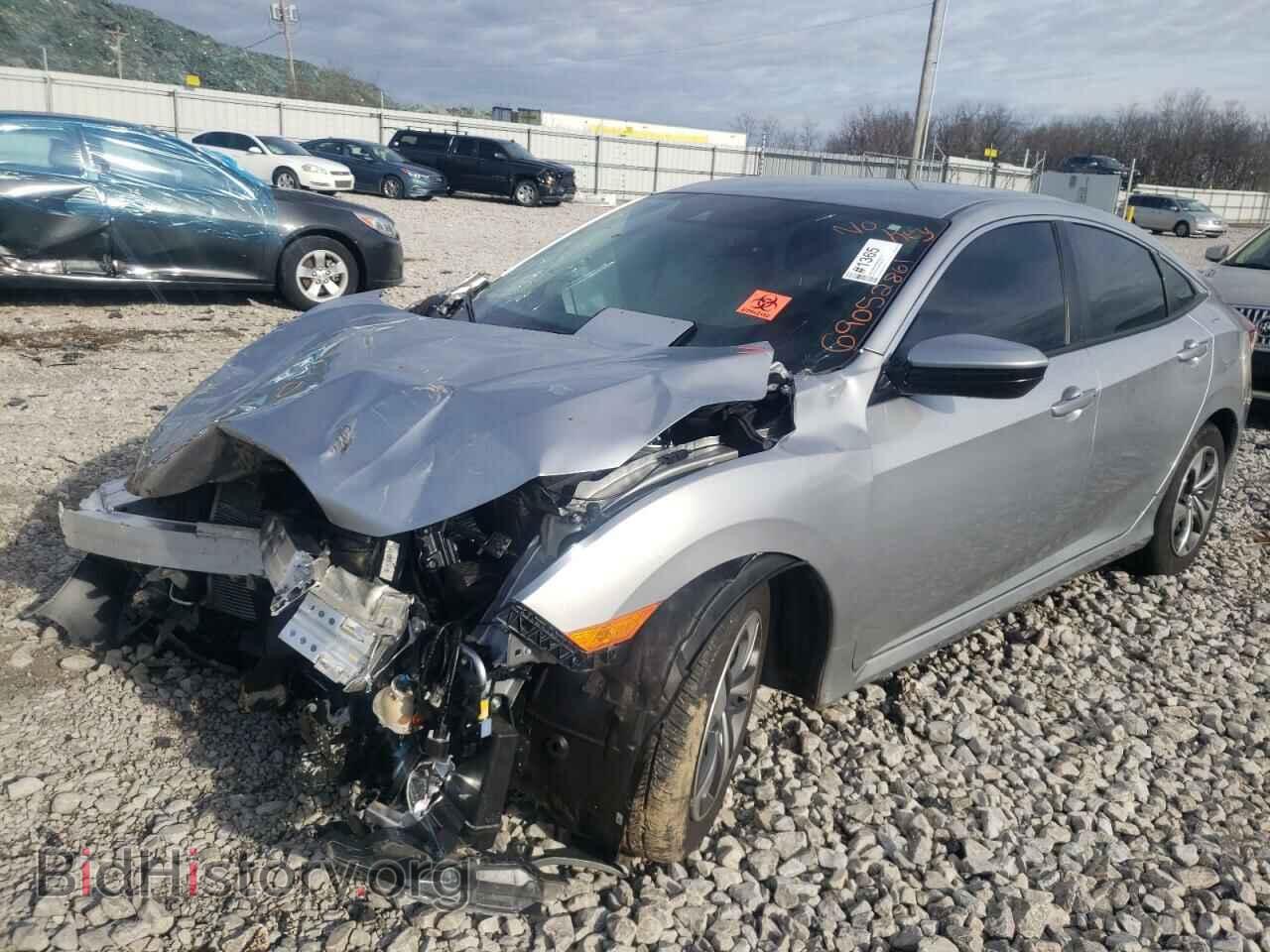 2021 HONDA CIVIC - VIN: 2HGFC2F6XMH549846 - Фото 2