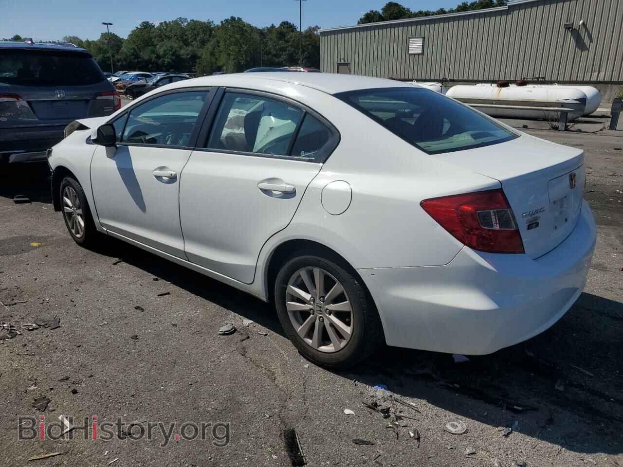 2012 HONDA CIVIC - VIN: 2HGFB2F83CH595778 - Фото 2
