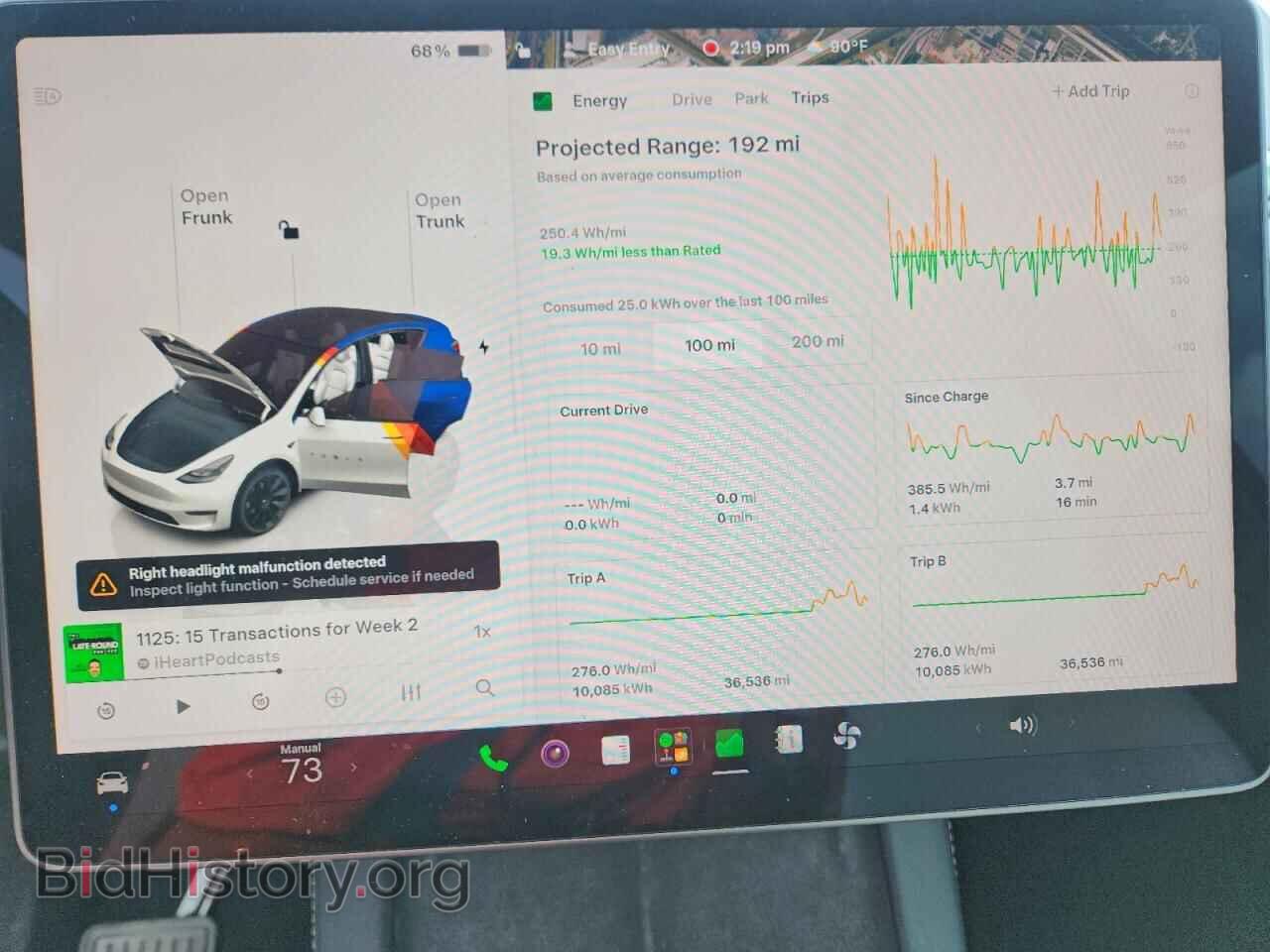 2024 TESLA MODEL Y - VIN: 7SAYGDEE5RA218511 - Photo 9
