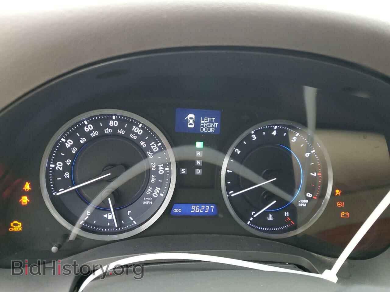 2012 LEXUS IS - VIN: JTHCF5C2XC5057043 - Фото 9