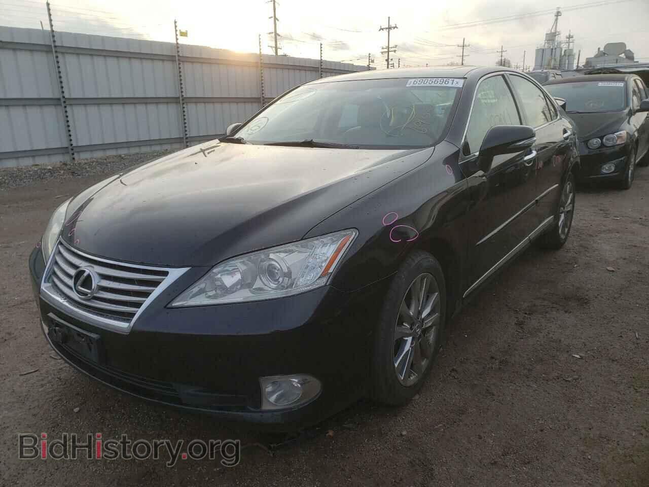 2011 LEXUS ES350 - VIN: JTHBK1EG3B2436295 - Фото 2