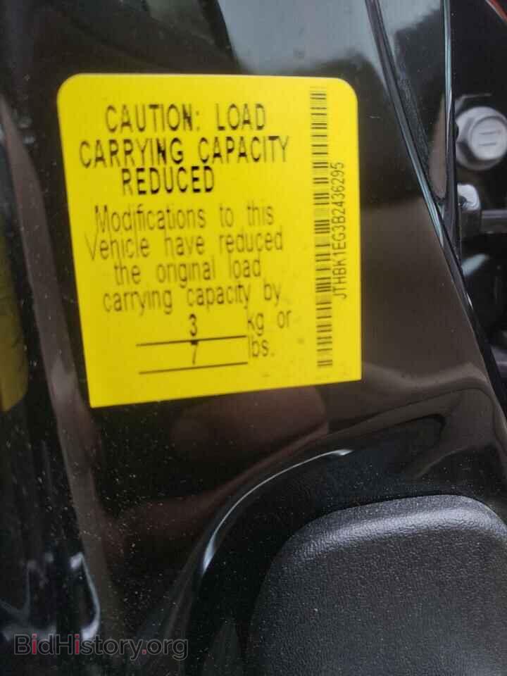 2011 LEXUS ES350 - VIN: JTHBK1EG3B2436295 - Фото 10