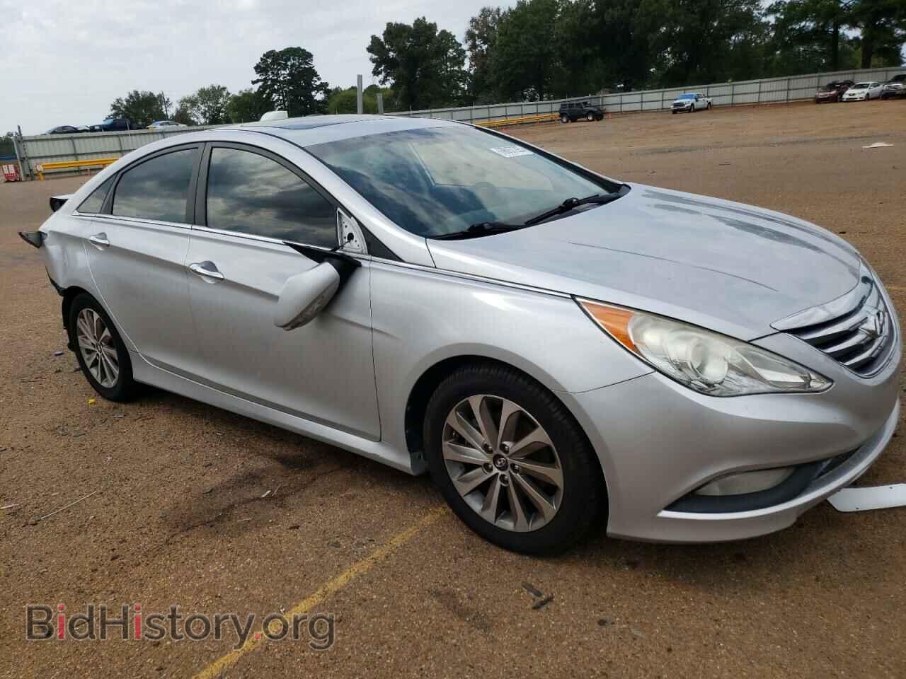 2014 HYUNDAI SONATA - VIN: 5NPEC4AB1EH867180 - Фото 4