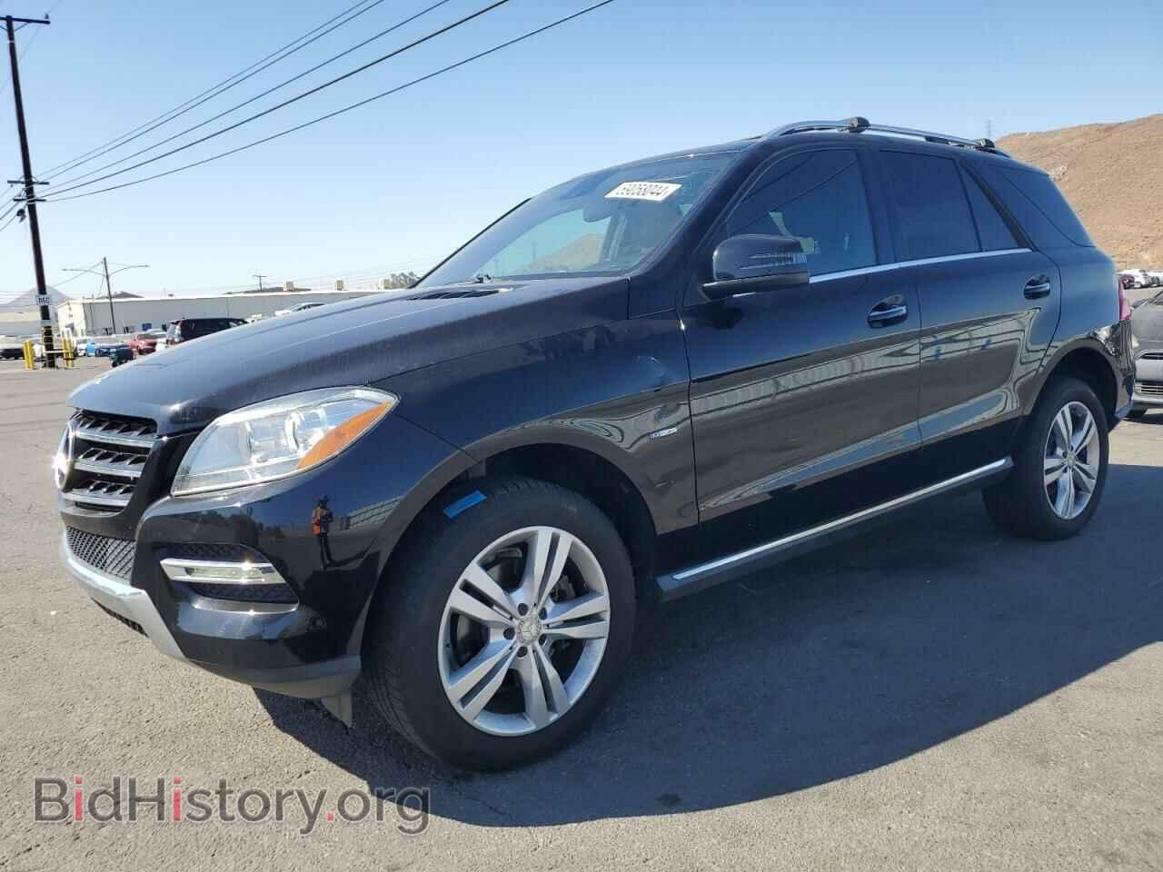 Photo 4JGDA2EB3CA051393 - MERCEDES-BENZ M-CLASS 2012