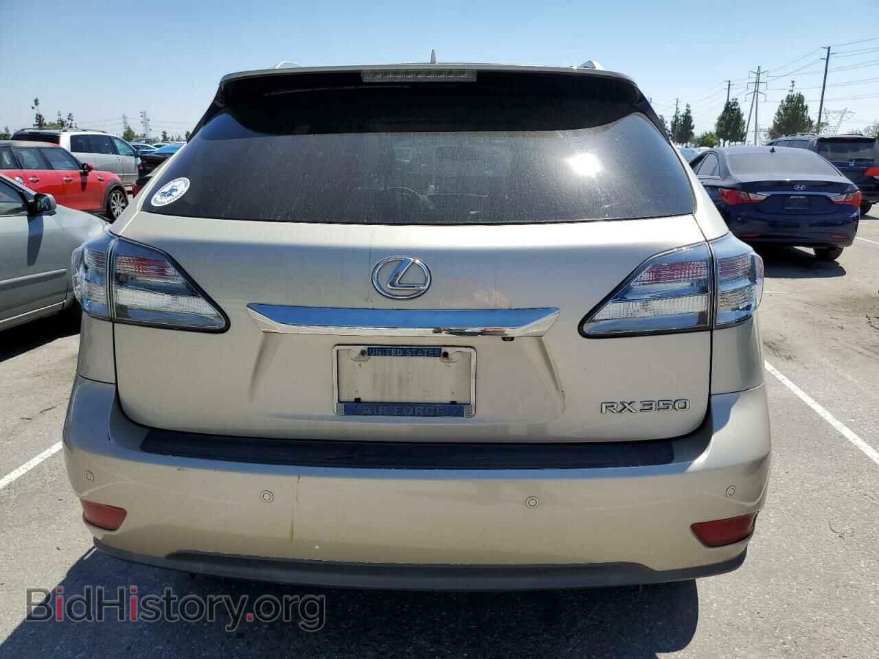 2012 LEXUS RX350 - VIN: 2T2ZK1BA1CC076300 - Фото 6