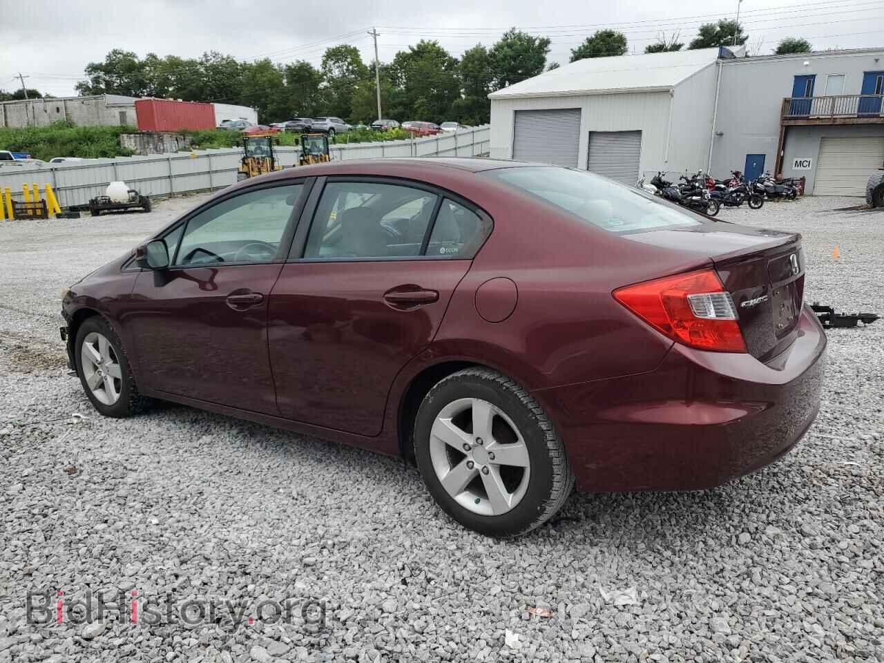 2012 HONDA CIVIC - VIN: 19XFB2E55CE035360 - Фото 2