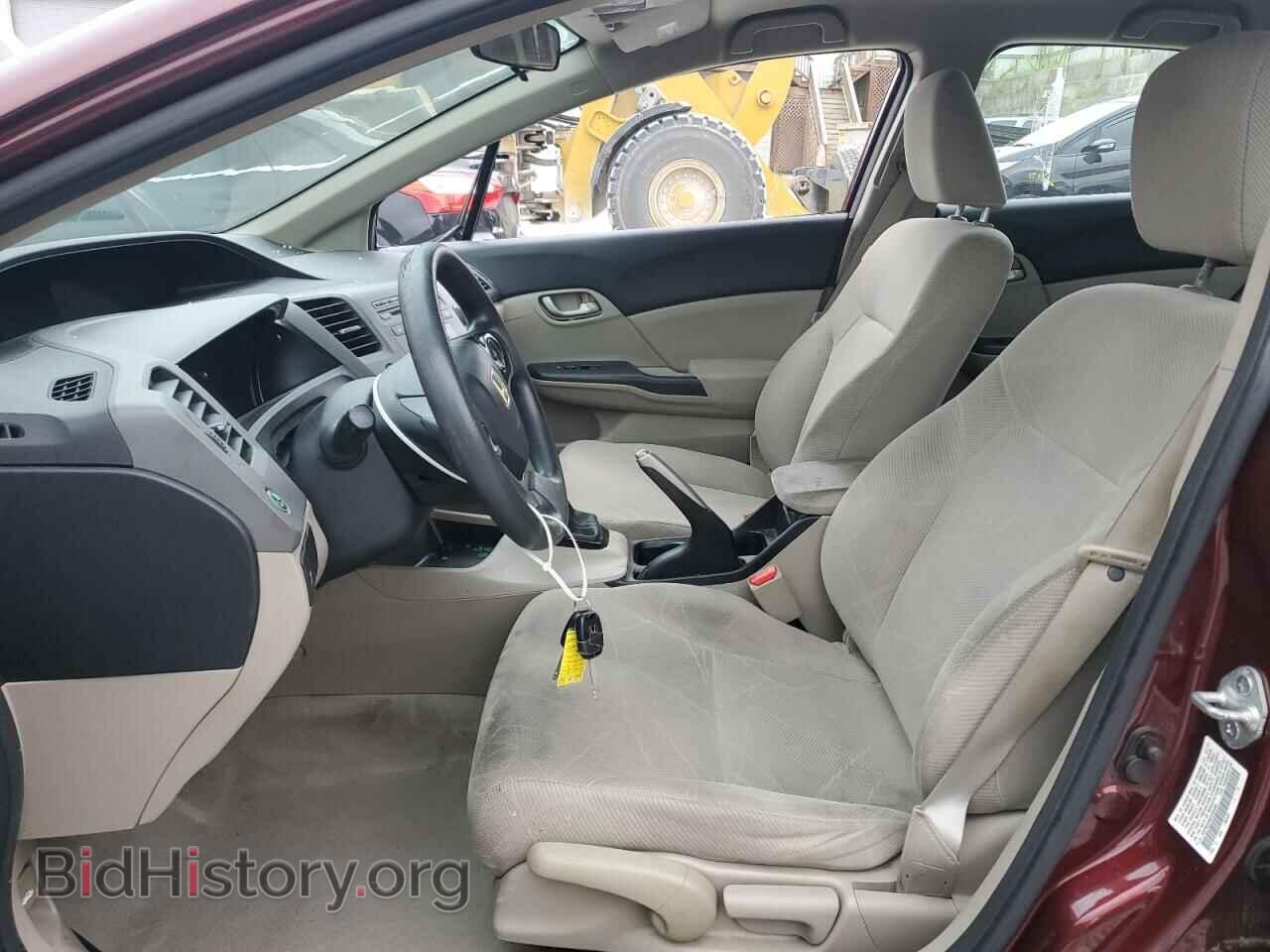 2012 HONDA CIVIC - VIN: 19XFB2E55CE035360 - Фото 7