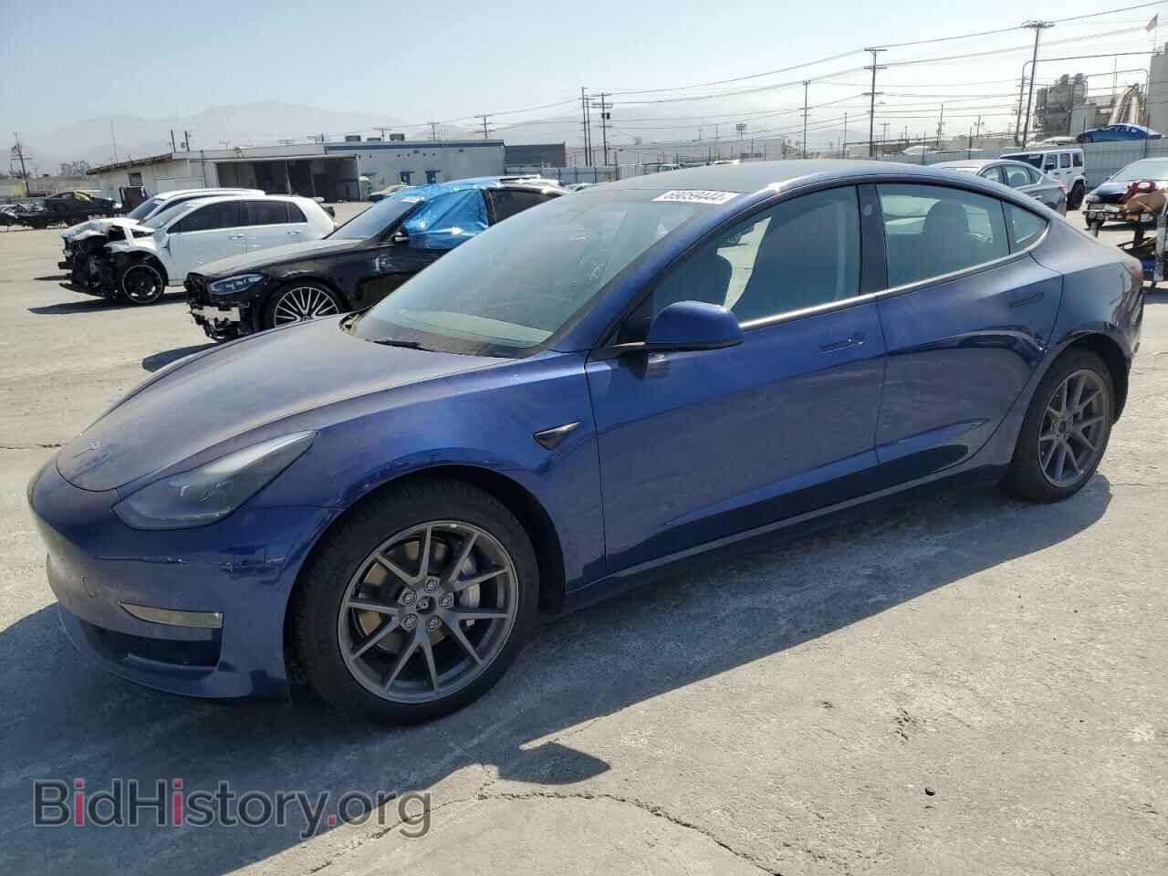 Photo 5YJ3E1EB8MF085840 - TESLA MODEL 3 2021